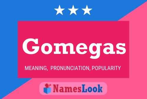 ملصق اسم Gomegas