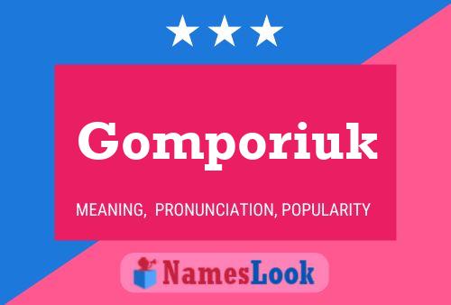 ملصق اسم Gomporiuk