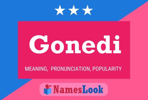 ملصق اسم Gonedi