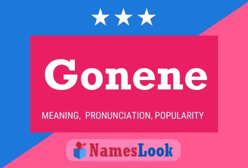 ملصق اسم Gonene