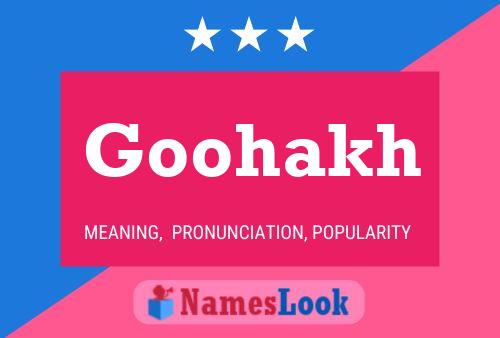 ملصق اسم Goohakh