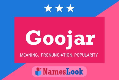 ملصق اسم Goojar