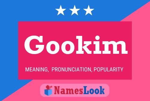 ملصق اسم Gookim