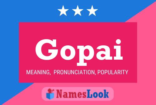 ملصق اسم Gopai