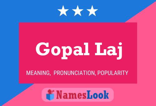 ملصق اسم Gopal Laj