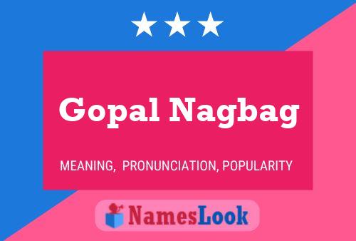 ملصق اسم Gopal Nagbag