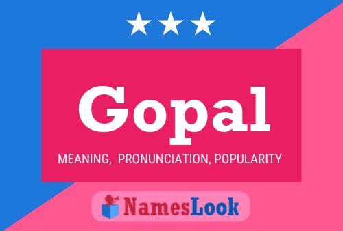 ملصق اسم Gopal