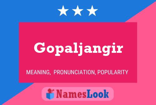 ملصق اسم Gopaljangir