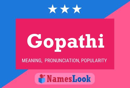 ملصق اسم Gopathi