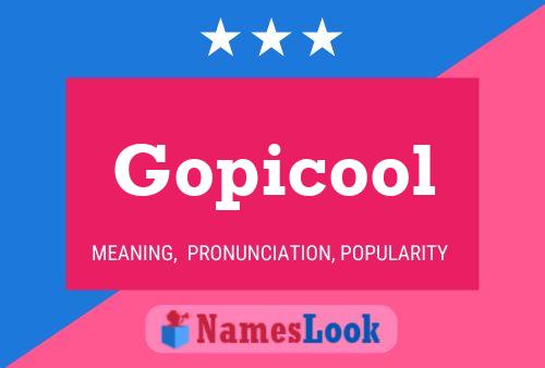 ملصق اسم Gopicool