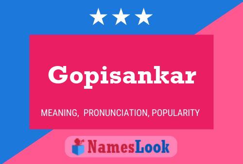 ملصق اسم Gopisankar