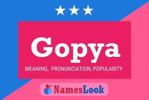 ملصق اسم Gopya