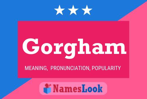 ملصق اسم Gorgham