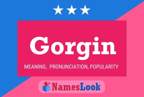 ملصق اسم Gorgin