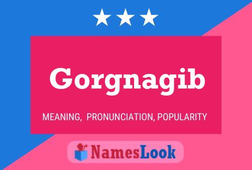 ملصق اسم Gorgnagib