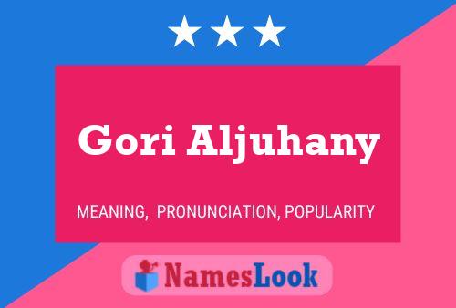 ملصق اسم Gori Aljuhany