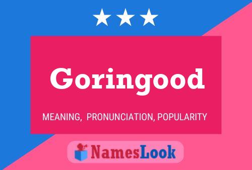 ملصق اسم Goringood