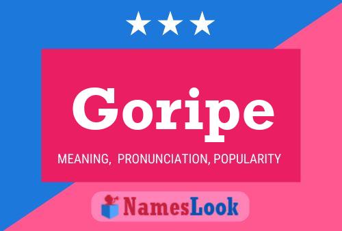 ملصق اسم Goripe