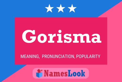 ملصق اسم Gorisma