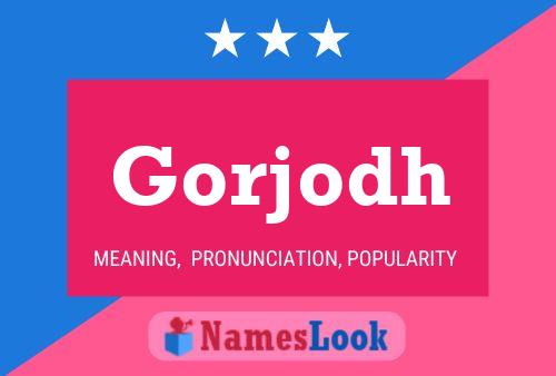 ملصق اسم Gorjodh