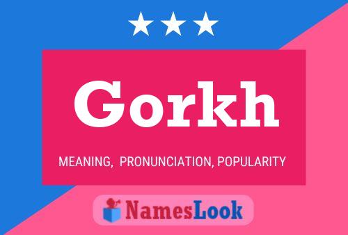 ملصق اسم Gorkh