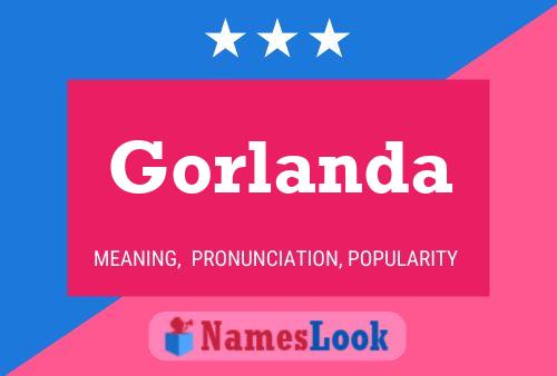 ملصق اسم Gorlanda