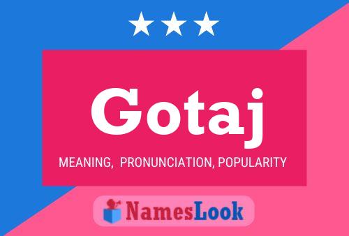 ملصق اسم Gotaj