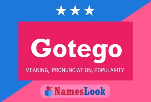 ملصق اسم Gotego