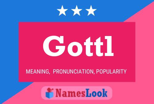 ملصق اسم Gottl