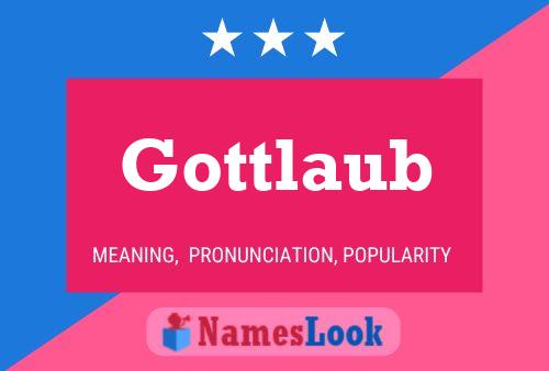 ملصق اسم Gottlaub