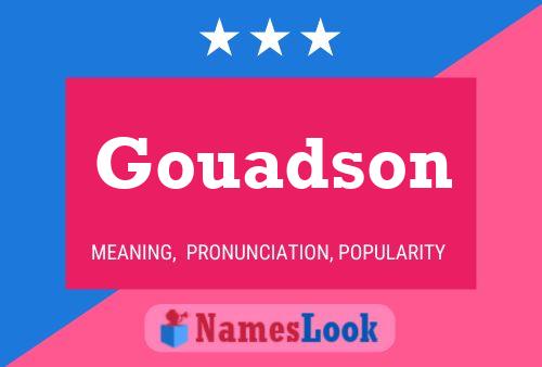 ملصق اسم Gouadson