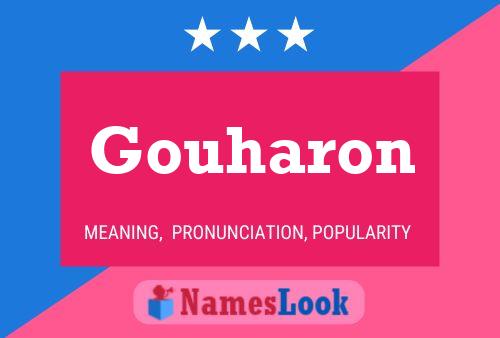 ملصق اسم Gouharon