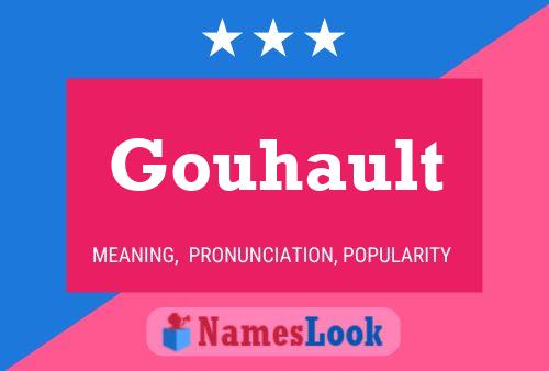 ملصق اسم Gouhault