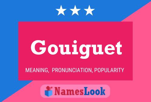 ملصق اسم Gouiguet