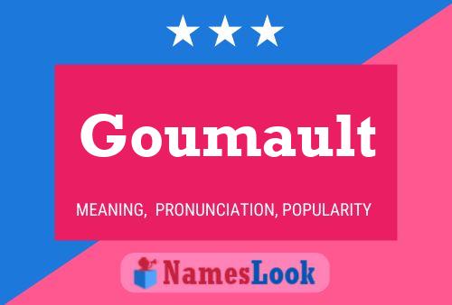 ملصق اسم Goumault