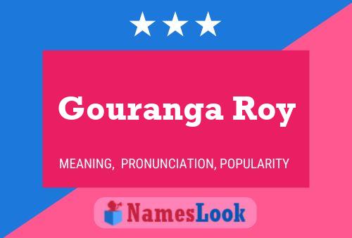 ملصق اسم Gouranga Roy