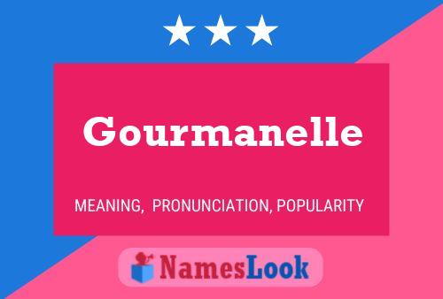 ملصق اسم Gourmanelle