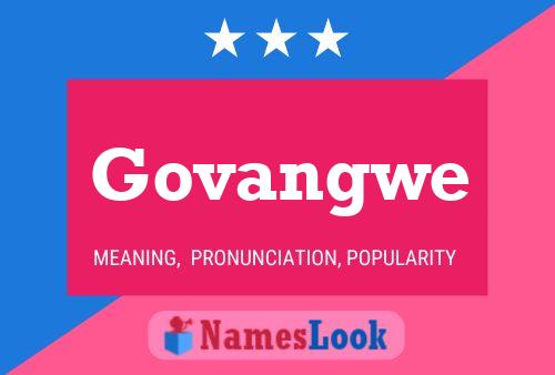 ملصق اسم Govangwe