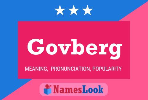 ملصق اسم Govberg