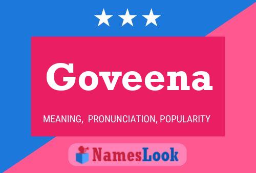 ملصق اسم Goveena