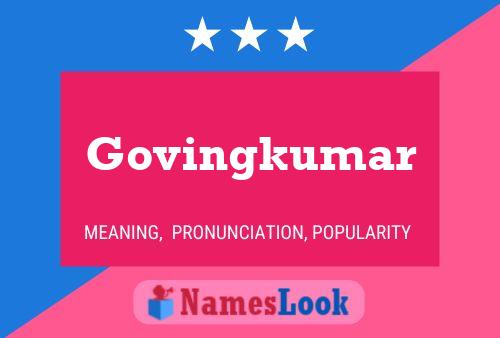 ملصق اسم Govingkumar