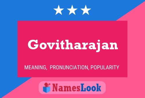 ملصق اسم Govitharajan