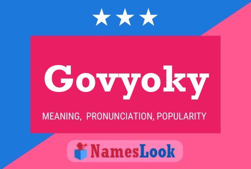 ملصق اسم Govyoky