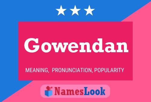 ملصق اسم Gowendan