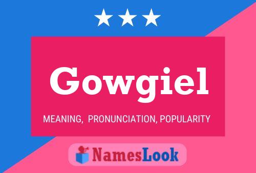 ملصق اسم Gowgiel