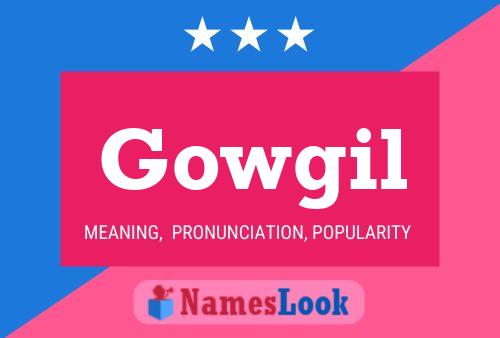 ملصق اسم Gowgil