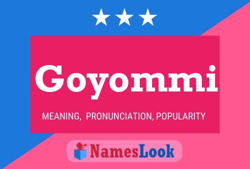 ملصق اسم Goyommi