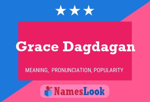 ملصق اسم Grace Dagdagan