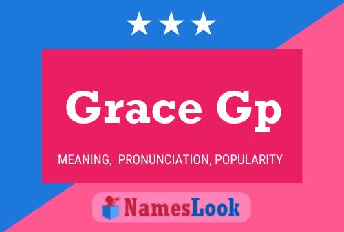 ملصق اسم Grace Gp