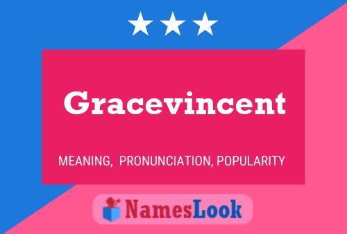 ملصق اسم Gracevincent